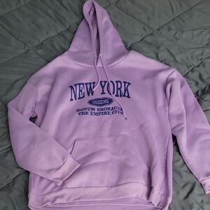 Shein Purple Hoodie